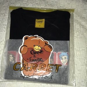 Carpet Co x Turnstile Band Tee Size L Black